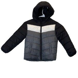 Boys Gray | White | Black Coat 4-5 years